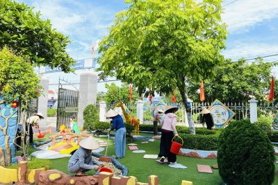 TRƯỜNG MẦM NON LAI THÀNH HƯỞNG ỨNG NGÀY MÔI TRƯỜNG THẾ GIỚI 05/6 VÀ THÁNG HÀNH ĐỘNG VÌ MÔI TRƯỜNG NĂM 2026