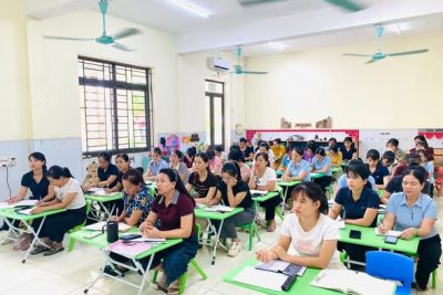 THAM DỰ HỘI NGHỊ TRIỂN KHAI CHƯƠNG TRÌNH GIÁO DỤC MẦM NON THÍ ĐIỂM NĂM HỌC 2026–2027
