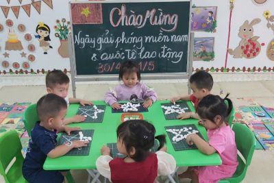 HOẠT ĐỘNG CHÀO MỪNG “NGÀY GIẢI PHÓNG MIỀN NAM 30/4” CỦA CÁC BÉ TRƯỜNG MN LAI THÀNH