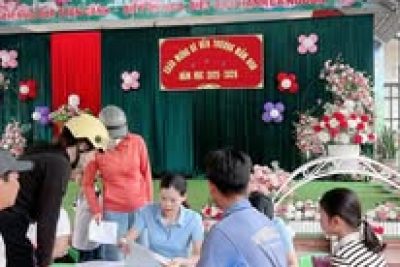 VUI HÂN HOAN CHÀO MỪNG CÁC BÉ YÊU NGÀY ĐẦU TỚI TRƯỜNG
