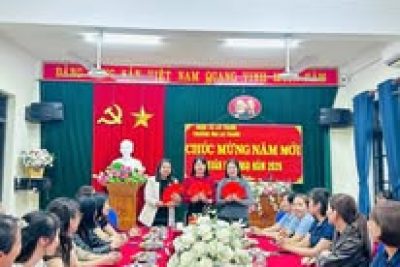 TRƯỜNG MN LAI THÀNH TỔ CHỨC “KHAI XUÂN RỘN RÀNG – KHỞI ĐẦU MAY MẮN”